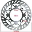 14 inch Front Rim Wheel 60/100-14 Tire Assembly for Apollo DB RFZ SSR 110cc 125cc XR CRF DB KLX125 KX85 TD-125 Dirt Pit Bike Tao Tao BD14 with 15mm Axles Includes Brake Rotor (14 inch)
