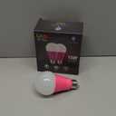 1 Pack BlueX LED A21 Pink Light Bulbs - 15W (120Watt Equivalent) - E26 Base, Party Decoration, Porch, Home & Holiday Lighting, Decorative Illumination