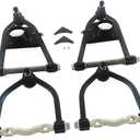 Front Upper Lower Tubular Control Arms Suspension Kit For 1974 1975 1976 1977 1978 Ford Mustang II