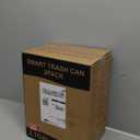 Vanpopubs 2 Pack 2.7 Gal Bathroom Trash Can with Lid, Automatic Trash Can Small Smart Garbage Can Touchless, Slim Motion Sensor Waterproof Plastic Trash Bins for Bedroom Office Kitchen Toilet Black