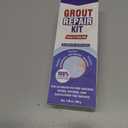 Tile Grout Repair Kit, 2 Pack White Grout Sealer for Shower, Bathroom, Tile, Kitchen, Waterproof Grout Cleaner Restore and Renew Floor, Tile Gaps, Joints, Lines