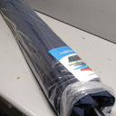Sundale Outdoor 9FT Patio Umbrella with Sand Bag Umbrella Base, Outdoor Umbrella with Tilt and Crank, Navy