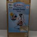 Graco Simple Sway Baby Swing, SidetoSide Sway, Infant Swing with 6 Speeds, Vibration, Abbington