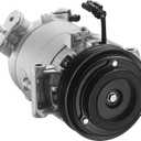 BDFHYK Air Conditioning A/C Compressor 67222 Compatible with Buick Regal 2014-2017, Compatible with Chevy Malibu 2013-2016, Impala 2014-2015, Equinox 2016-2017