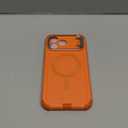 ESR for iPhone 17 Pro Max Case with Stash Stand, 7X Military-Grade Drop Protection with Camera Control, Shock-Absorbing Phone Rugged Cover, Compatible with MagSafe Accessories, Cyber Series, Orange