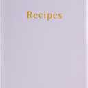 4 x Recipe Book To Write in Your Own Recipes With 62 Blank Pages (purple)