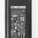 Dell 65W USB-C Laptop Charger for XPS and Latitude 5000 - Power Cord Included