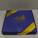 12" Farmhouse Lazy Susan for Kitchen & Coffee Table Decor  Rustic Whitewashed Wood Tray with Black Metal Frame, Decorative Centerpiece for Dining Room, Ottoman, Living Room, Serving or Vanity Use