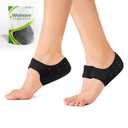 Welnove 2PCS Heel Protectors, Heel Pads, Heel Support for Heel Pain from Plantar Fasciitis - Heel Spur -Tendinitis- Cracked Heels, Large Size for Men 8.5-14 | Women 9.5-13