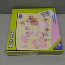 Wooden Dollhouse Furniture Set, 22 PCS Doll House Accessories Including 5 Room Kits, Little People House Furniture Toy Gift for Girls Boys Age 3+, Miniature Dollhouse Furnishing