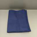 Cloth Navy Blue Placemats Set of 8, Linen Type Fabric Placemats Machine Washable Heat Resistant Placemats Polyester Place Mats for Halloween, Thanksgiving and Christmas Dining Table (Navy Blue)