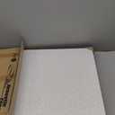 Art3d Pro Drop Ceiling Tiles 2ft x 2ft, 12-Pack Waterproof Polyester Ceiling Panels for Office Basement Kitchen Recording Room, Reusable,Covers 48 Sq.Ft, White Stucco Printing