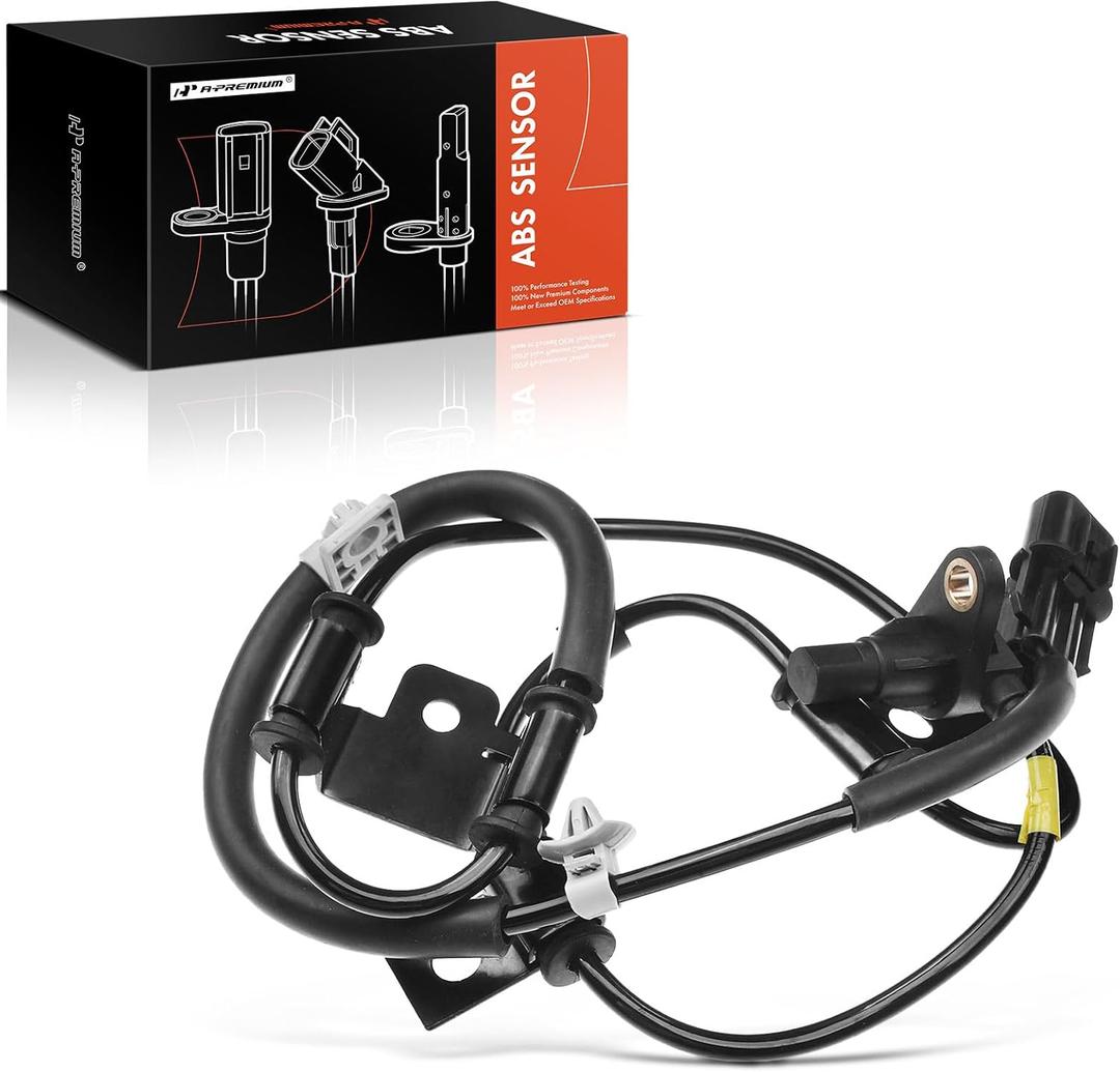 A-Premium ABS Wheel Speed Sensor Compatible with Hyundai Models - Accent 2010-2011 L4 1.6L, Hatchback/Sedan - Front Right Passenger Side, Replace# 95671-1E000