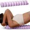 Wave Pillow II - Spine Stretcher Massage Tool, Yoga & Piliates Spine Alignment Corrector for Back Pain Relief, Neck, Shoulder, Lower Back & Hip Massage Device (Sweet Pink)