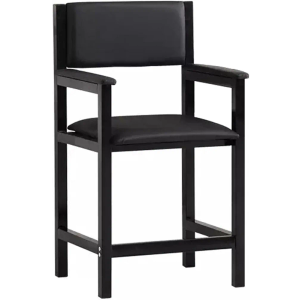 Helsevesen Heavy Duty Steel Frame Hip High Chair, Medical Chair, Weight Capacity 330lbs, Black