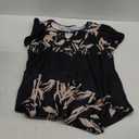 Zeagoo Women's Casual A-Line Dresses with Pockets Summer Floral Tshirt Dress Short Sleeve Mini Dress Flowy Sundresses, XL