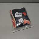 Valentines Day Round Tablecloth Fitted Best for 40"-44" Black Red Heart Table Cloth Vintage Elastic Edge Water-Resistant Washable Love Decoration Table Cover for Party Picnic Indoor Decor