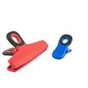 Items 4U! Soft Grip Bag Clips, Assorted Sizes, Assorted Colors, 1-Pack (4 Clips in total)