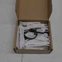 1.5 Inch Curtain Rings with Hooks, 24 Pack Black Metal Drapery Rings with Pins Fits Up to 1.25" Curtain Rods