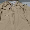Mens Sun Protection Hiking Fishing Safari Shirts with Hood Long Sleeve Outdoor Quick Dry Shirts Hoodie, Size XL