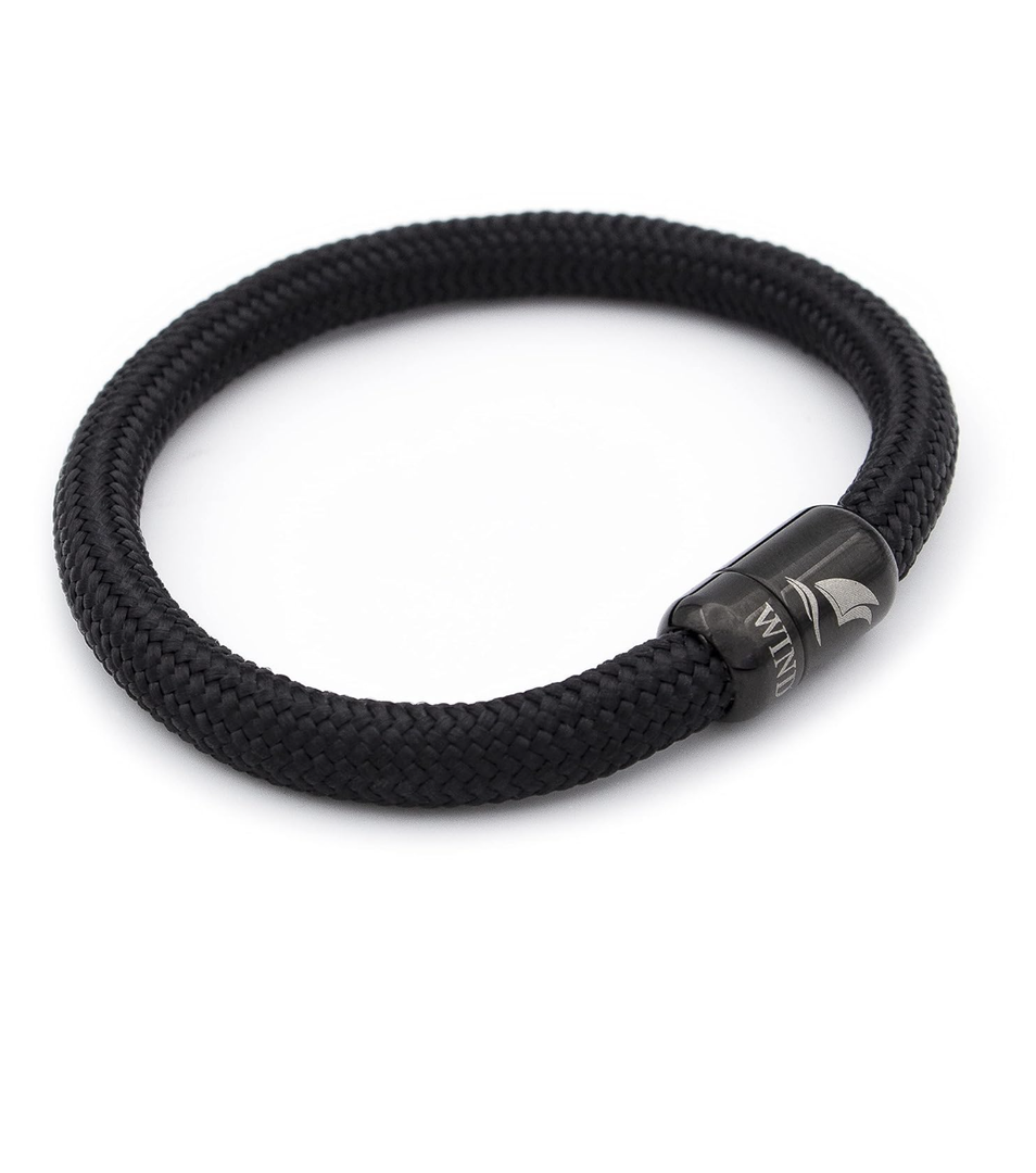 WIND PASSION - Paracord Bracelet for Men & Women | Nautical Bracelet Inspired by Sailor Sea Apparel | Handmade with Braided Rope and Magnetic Clasp | For Men and Women looking for a Sports, Athletic or Surf Style | Waterproof Resistant |