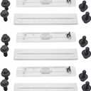 Roof Rack Removal Delete Kit Cover Clips Fit for FJ Land Cruiser 2007-2014 Replace 75596-35020-A0 Roof Drip Cover 90119-08C47 Bolt