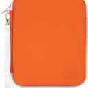 Card Case for Yoto Cards,80-Pockets binder with Zipper,Portable Card Holder Book for Holding Mini Audiobook Cards,Suitable for Boys and Girls(Orange)