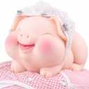 Realistic Sex Doll Torso for Men - Pig Animal Male Masturbator with Tight Vaginal and Deep Anal, Full Size Cute Piggy Sex Toy Pocket Pussy Male Stroker Adult Toy for Men Women Sex Pleasure White 5 lb