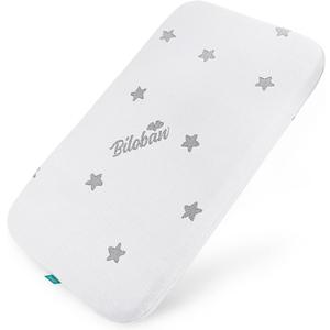 Bassinet Mattress Pad Fit for 18" x 36" x 0.8" Dream On Me Luna/Haven Cradle, Waterproof Breathable Soft, Baby Foam with Removable Zippered Cover