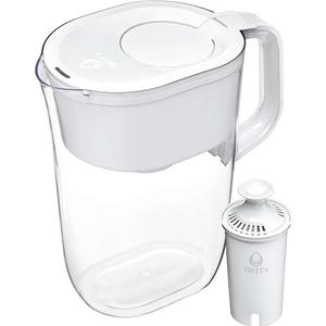 Brita Water Pitcher, Everyday Elite Filter, Removes 99% of Lead, Includes 1 Filter, 10-Cup Capacity, White