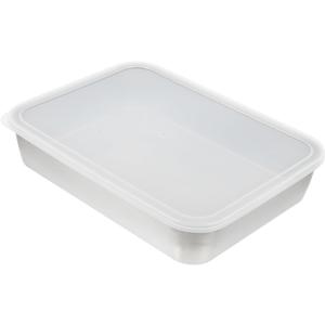 Unomor 1set Stainless Steel Deep Baking Pan Lid Airtight Food Storage Container for Baking Roasting Steaming for Bbq Desserts Fruits and More Unomor 1set Stainless Steel Deep Baking Pan Lid Airtight Food Storage Container for Baking Roasting Steaming for Bbq Desserts Fruits and More