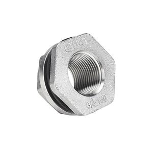 MGAYTYOAG 304 Stainless Steel Water Tank Connector Water Tower Threaded Fuel Tank Interface Bucket Fish Tank Water Outlet Opening Connector Drainage Pipe(Within-G1/2*Outside 26mm) , 2 Pack