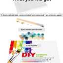 EFOTIML Paint by Numbers Kit for Adults Beginners & Kids Ages 8-12,1 Pack 16x20 inches Canva for Painting Kits for Adults in Colorful Box(Without Frame)-Flower Towns