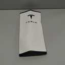 Polwlamks Center Console Armrest Cover for Model Y Juniper/Model 3 Highland, Soft Leather Pad Armrest Protector Compatible with New Tesla Refresh Model Y (2025-2026) / Model 3 (2024-2025) (White)