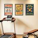 upsimples A2 Frame, Display Pictures 11.7x16.5 with Mat or 16.5 x 23.4 Without, Wall Hanging Photo Frames, Black, 1 Pack