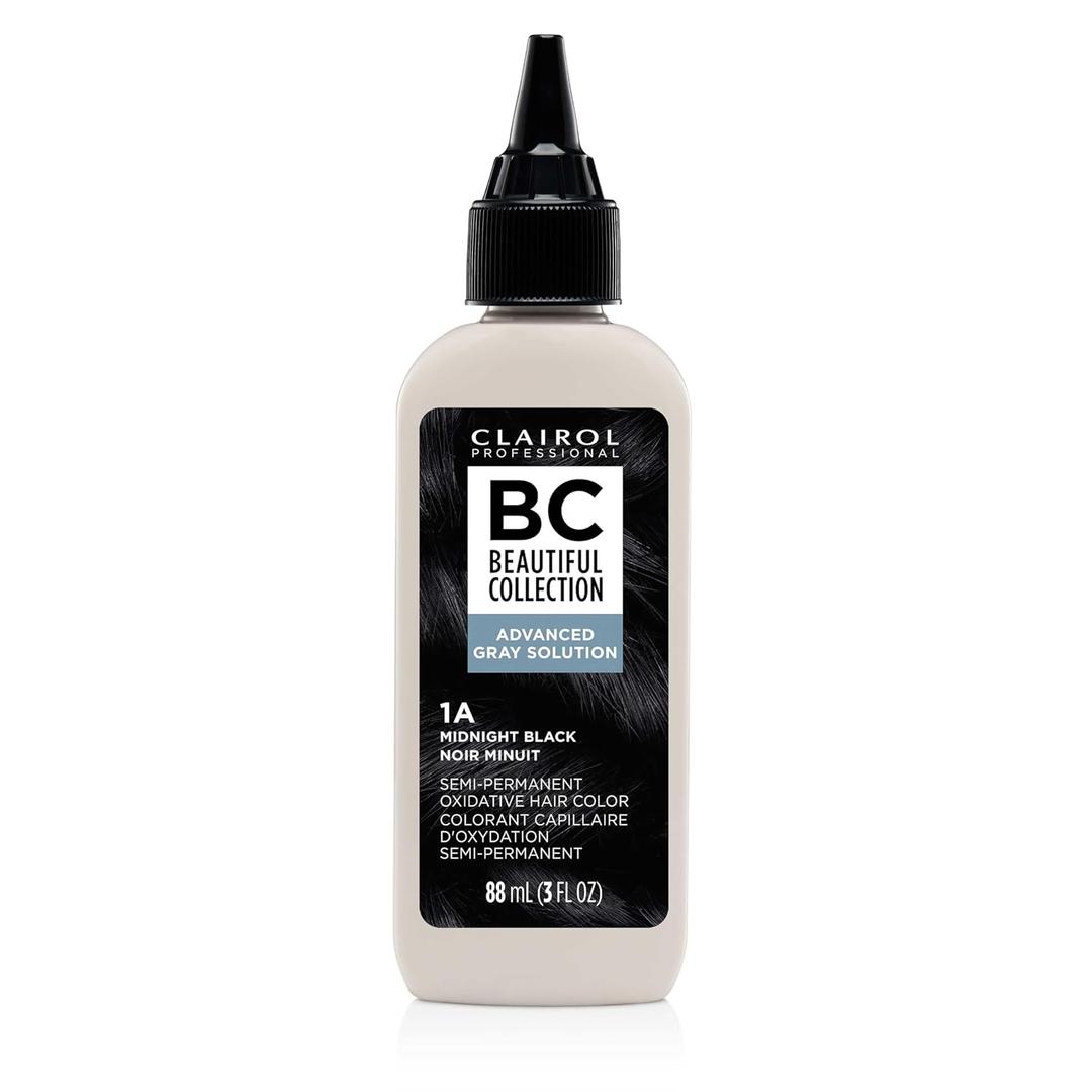 2 x Clairol Professional Beautiful Collection Advanced Gray Solutions | Semi-Permanent Hair Color with Gray Coverage for All Hair Textures | Packaging May Vary