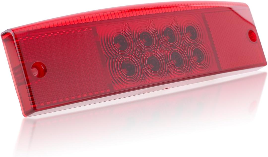 Red Tail Light Lens, LED Rear Brake Stop Light Compatible with Polaris Ranger 400 500 570 800 Tail Light Assembly, Rplace 2411450