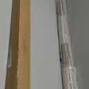 No Tools No Drill Cordless Roman Shades for Indoor Windows 100% Blackout, for Window Size 42" W  64" H Beige