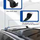 Lockable Roof Racks for Mazda CX50 Including Hybrid, Hidden Anti-Theft Cross Bars | Fits Multiple Kayaks, or a Mix of Kayaks and Bikes | 2023-2026