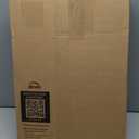 Bemis 1500EC Durable Wooden Toilet Seat, Easy Clean Hinges, Made in USA, Elongated, White, Pack of 1