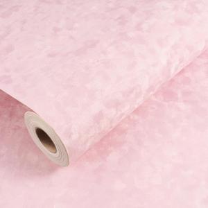30"x120" Pink Flocking Cloth Wallpaper Peel and Stick Velvet Wallpaper Self Adheisve Velvet Wall Paper Peel and Stick Pink Felt Fabric Contact Paper for Gift Box Jewelry Box Living Room