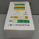 Cushious Electric Heated Blanket Throw 50''x60''Size Faux Fur Heating Blanket 10 Heating Settings, 1-8h Timer & Overheat Protection, Machine Washable, Soft Flannel and Sherpa Full Body Warmth (Purple)