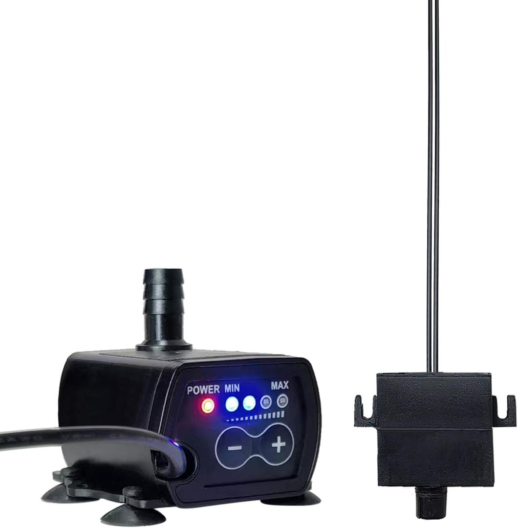 Automatic Small Sump Pump For Dehumidifier,13FT Lift,4 Level Flow Control,Submersible Water Pump With Level Sensor,For HVAC Condensate,Air Conditioner,Tank,GP02