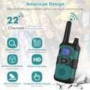 Topsung Walkie Talkies for Adults Long Range Rechargeable 6 Pack, Multi-purpose FRS 2 Way Radios with NOAA USB Chargers 4500mAh Battery for Family Seniors Care Garage Work Camping Hiking Skiing Cruise