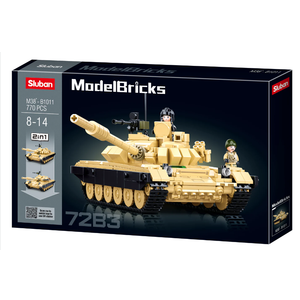 B1011 MB TANK T-7283 (2 IN 1) 770 PCS AGES 8+ C12