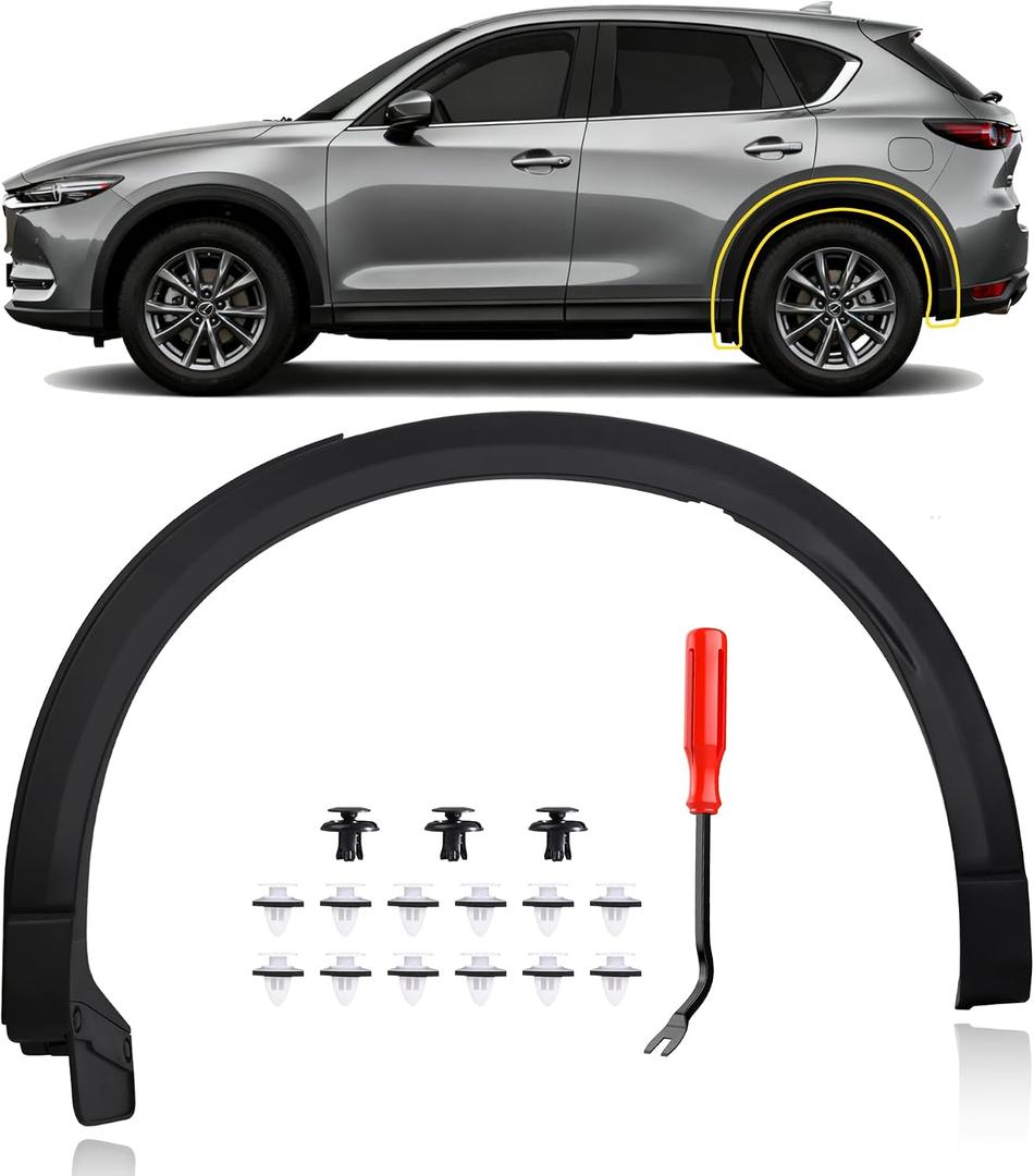 Driver Side Rear Fender Trim Fit for 2017-2021 Mazda CX5