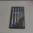 DISEN 6-Piece E-Torx Wrench Set, Double Box End Wrench Set, CR-V Steel, Spanner Set Including E6*E8, E7*E11,E10*E12, E14*E18, E16*E22 and E20*E24