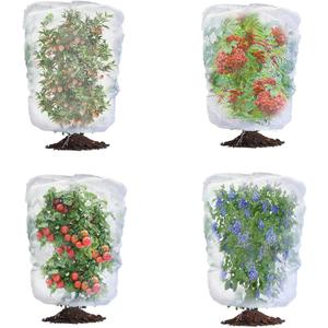 Garden Mesh Netting with Drawstring,Plants Cover Protection from Anti Birds,Bugs,Cicadas,and Insects-Pest Barrier Bag for Blueberry Bushes,Citrus,Tomatoes,Vegetables,Fruit Tree and Orange (2.623.28FT)