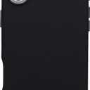 OtterBox iPhone 16 Plus Symmetry Series Cactus Leather for MagSafe - Noir Ash Black