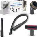 For Miele 35mm Vacuum Attachment Kit for Miele C1 C2 C3 Canister Vacuums  Horsehair Dusting Brush, Crevice Tool, Upholstery Tool, Flexible Hose Extension  Vacuum Cleaning Accessories for Home & Car